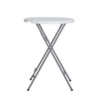 Plastic Folding Cocktail Table for Sale
